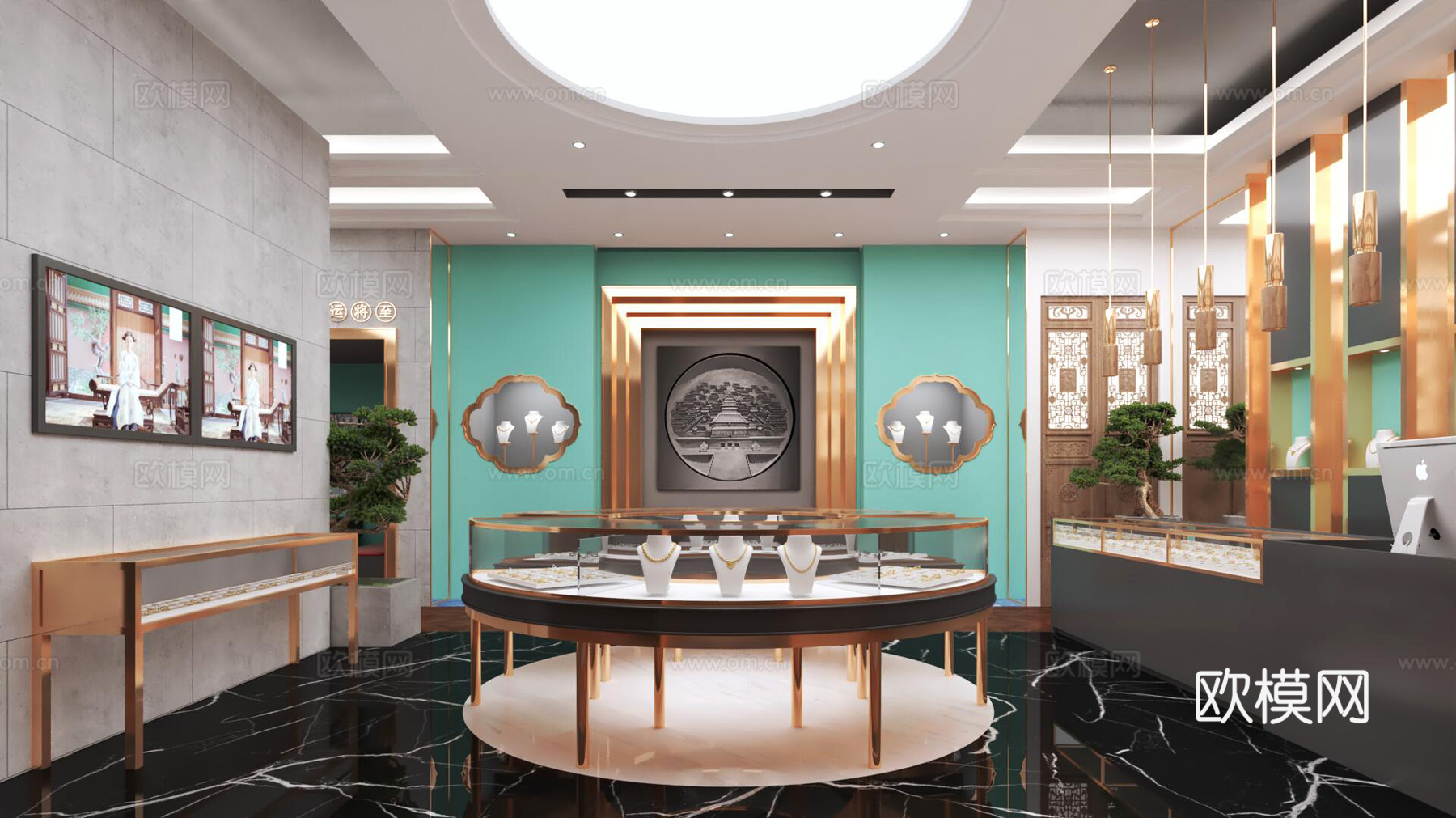 珠宝店3d模型