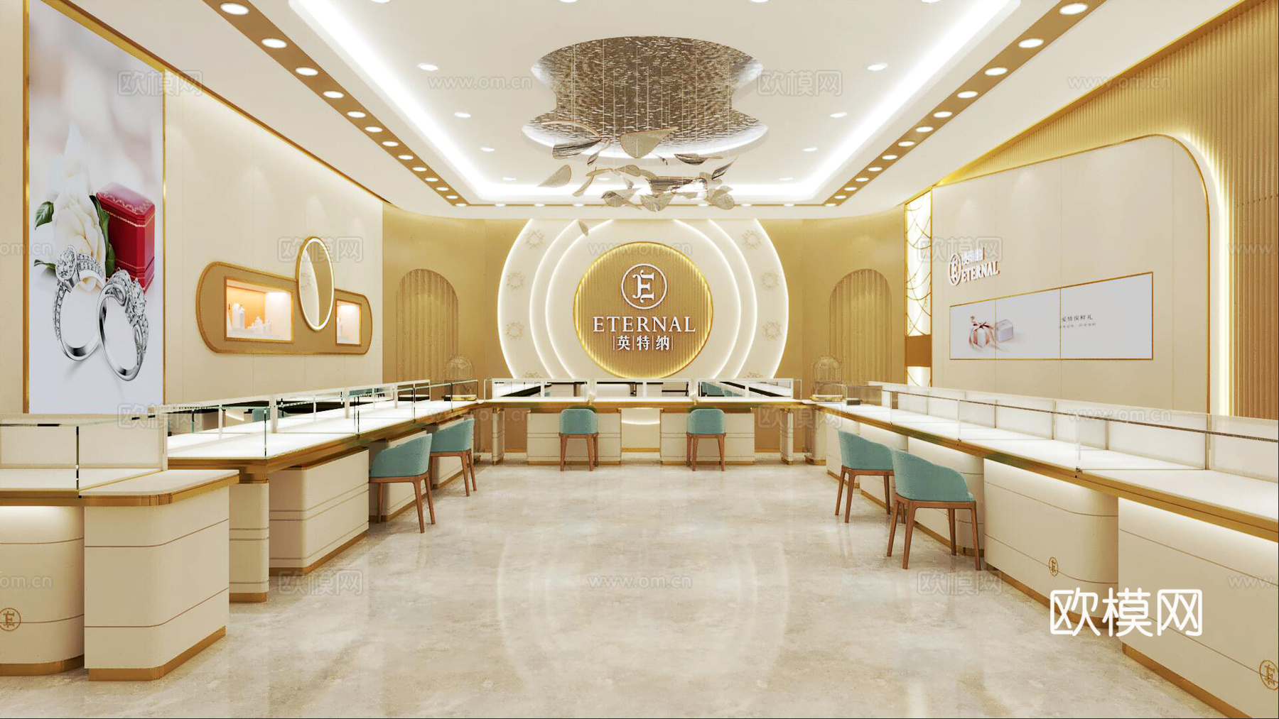 珠宝店3d模型