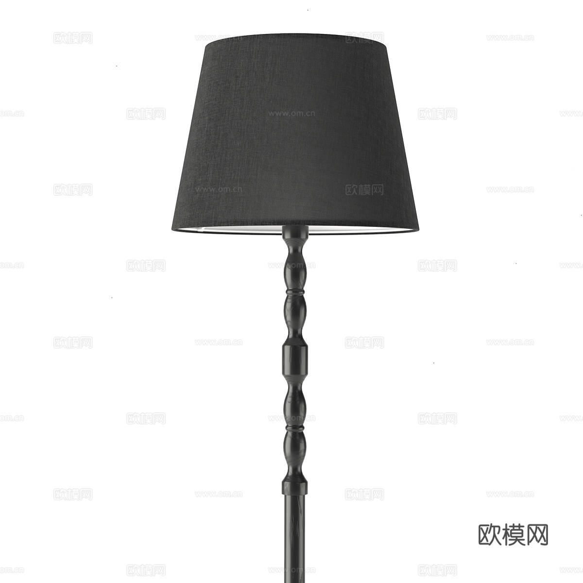 现代意式落地灯3d模型