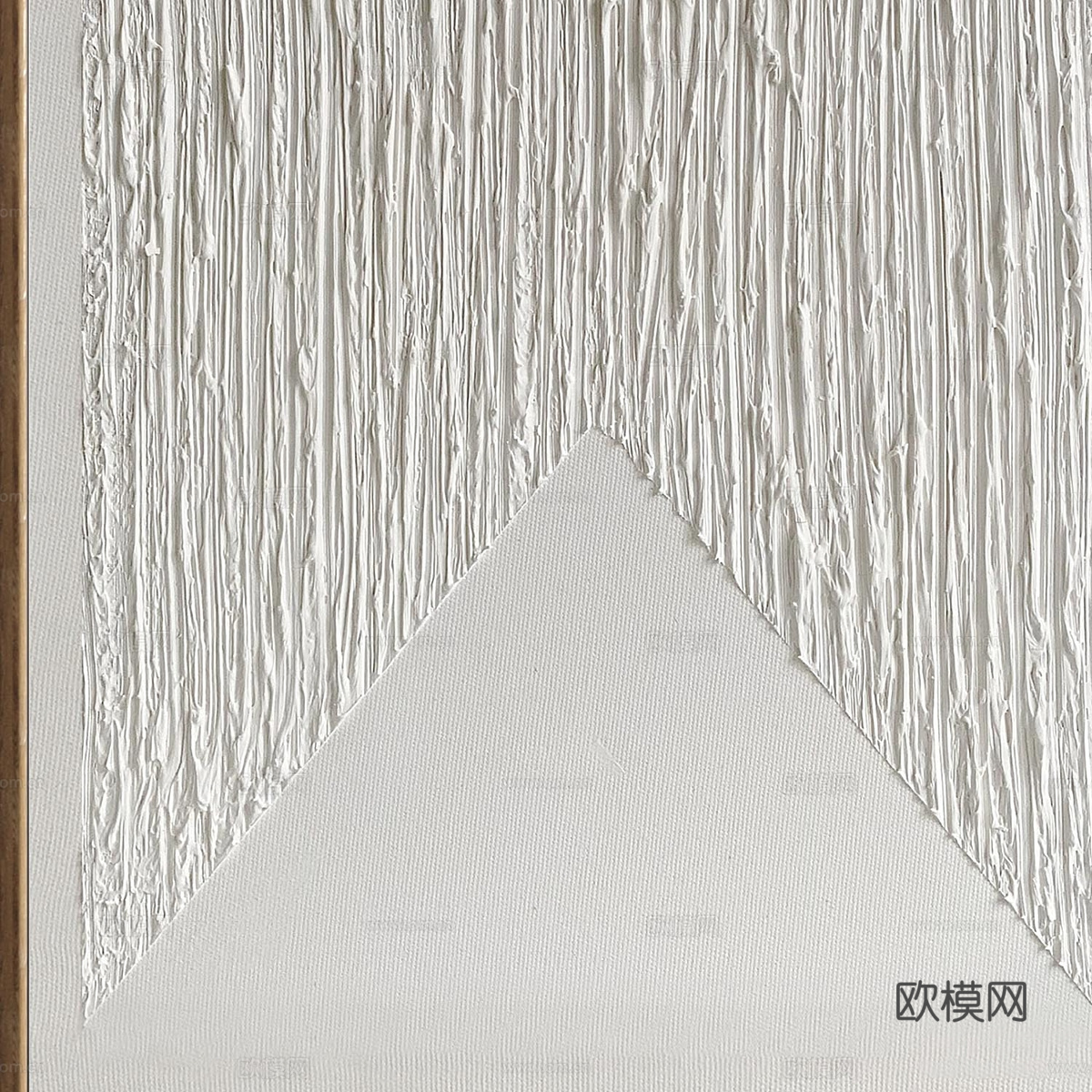 新中式装饰挂画3d模型