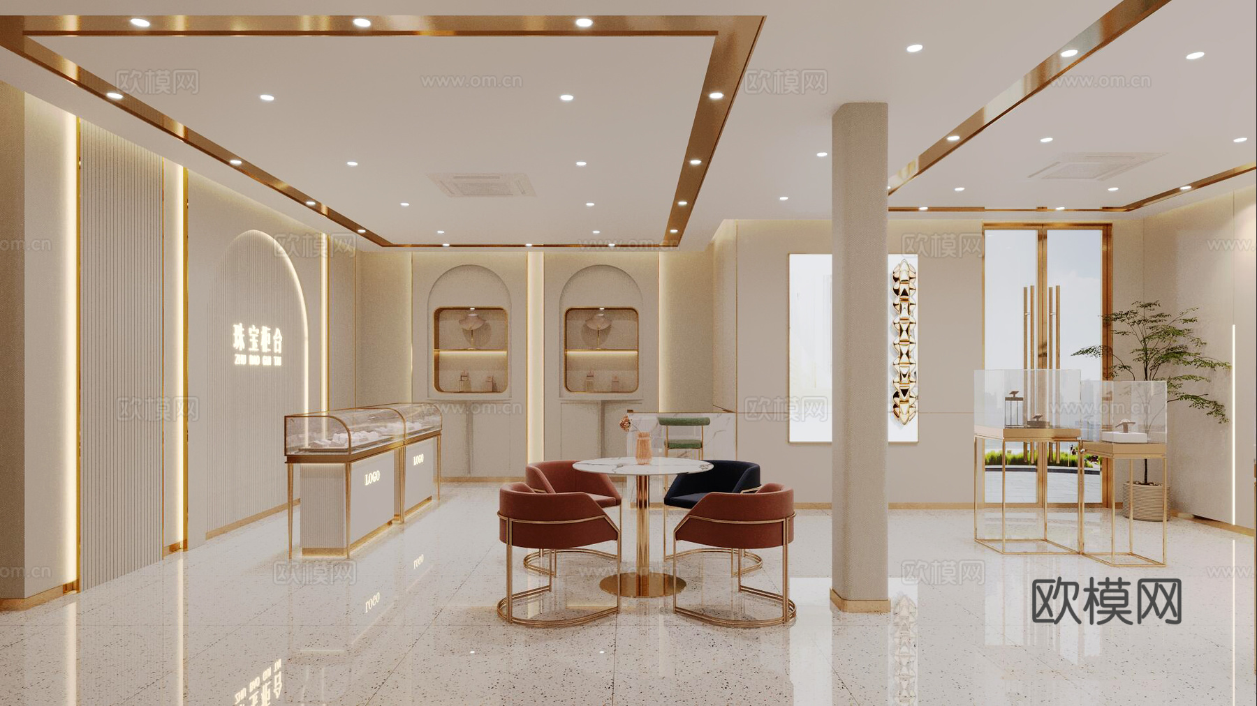 珠宝店3d模型