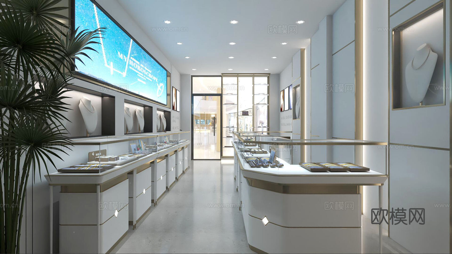珠宝店3d模型