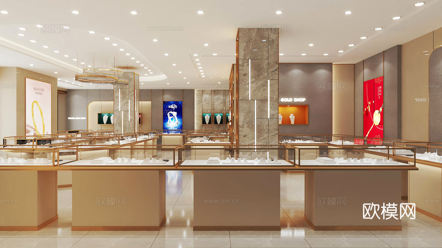 珠宝店3d模型