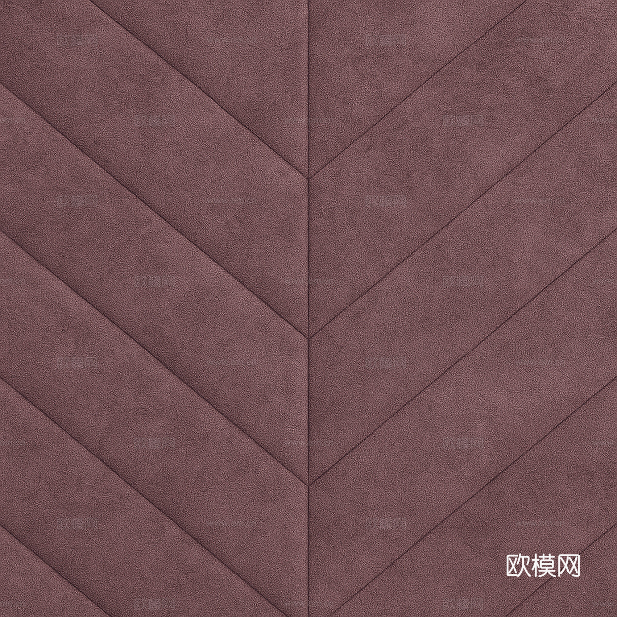 紫色无缝麂皮绒墙布