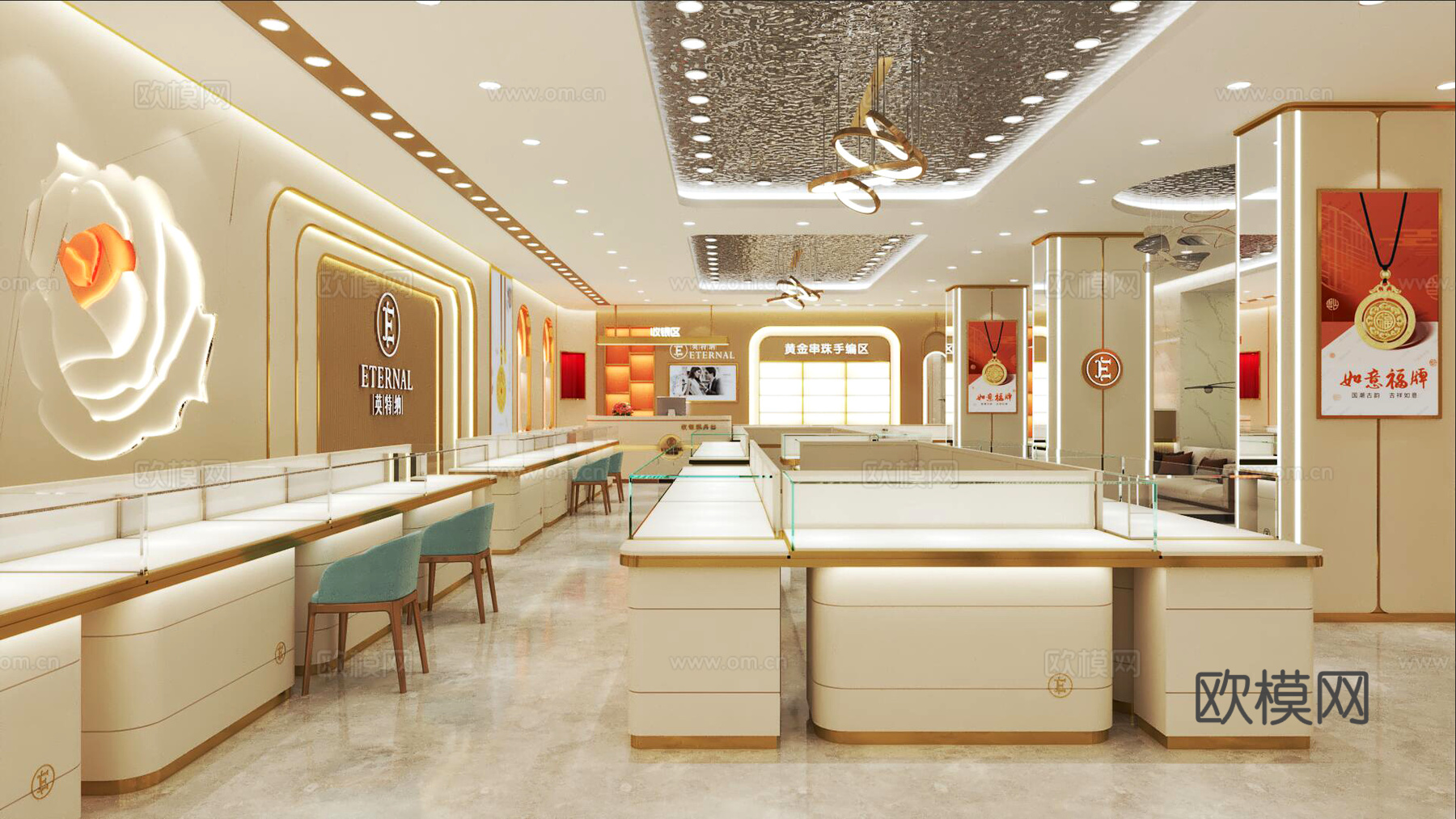 珠宝店3d模型