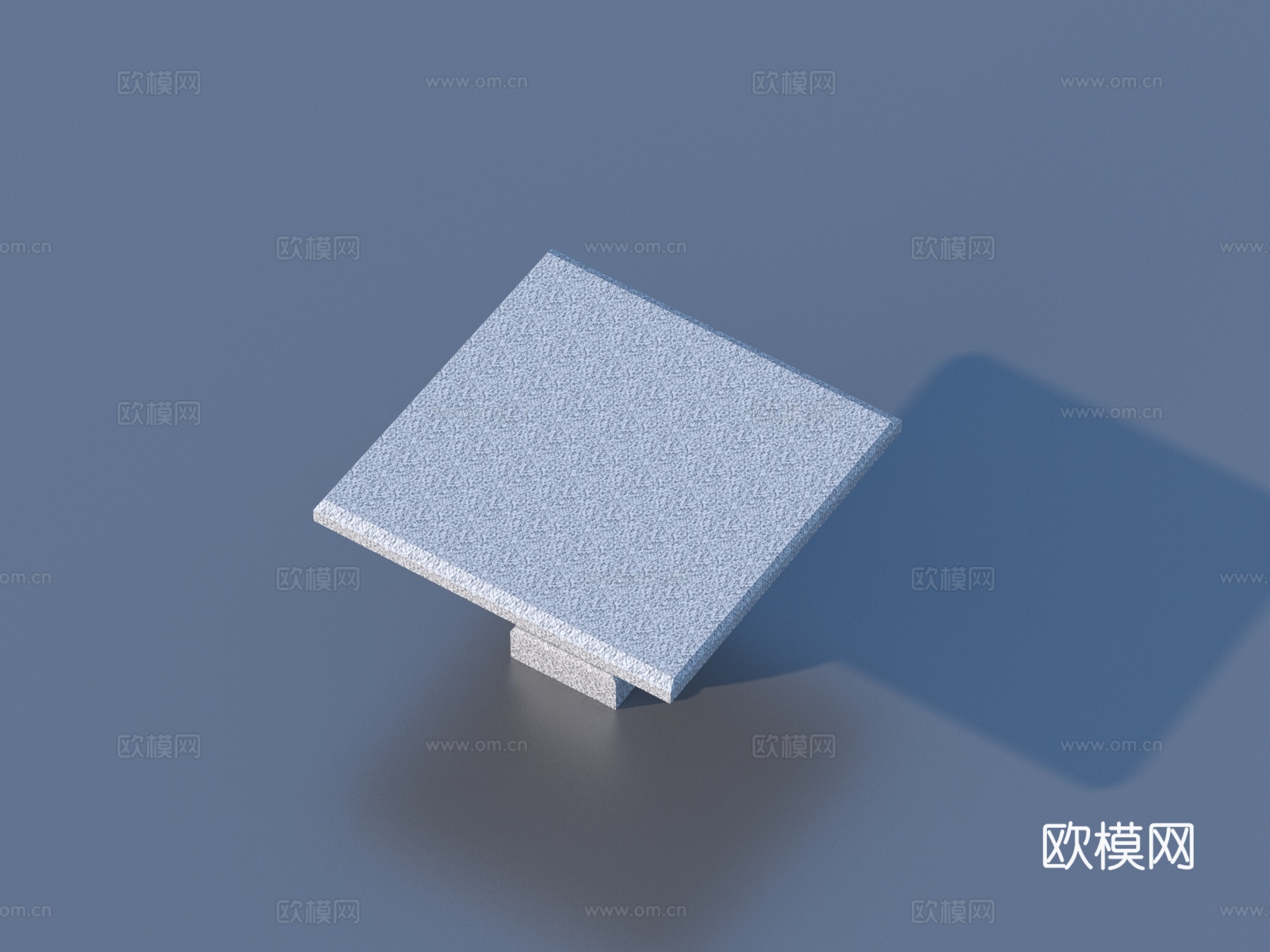 石桌 家具 小品3d模型