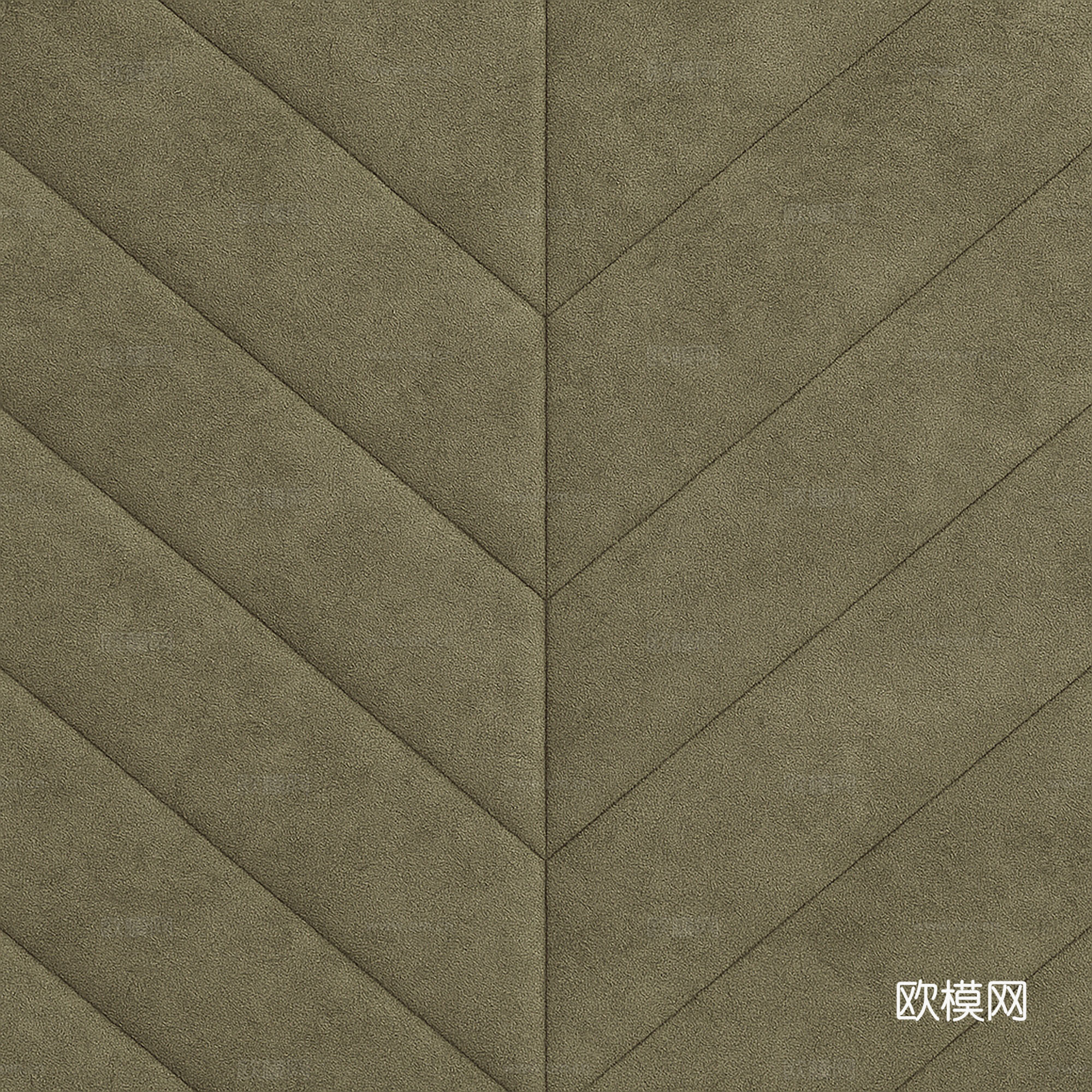 绿色无缝麂皮绒墙布