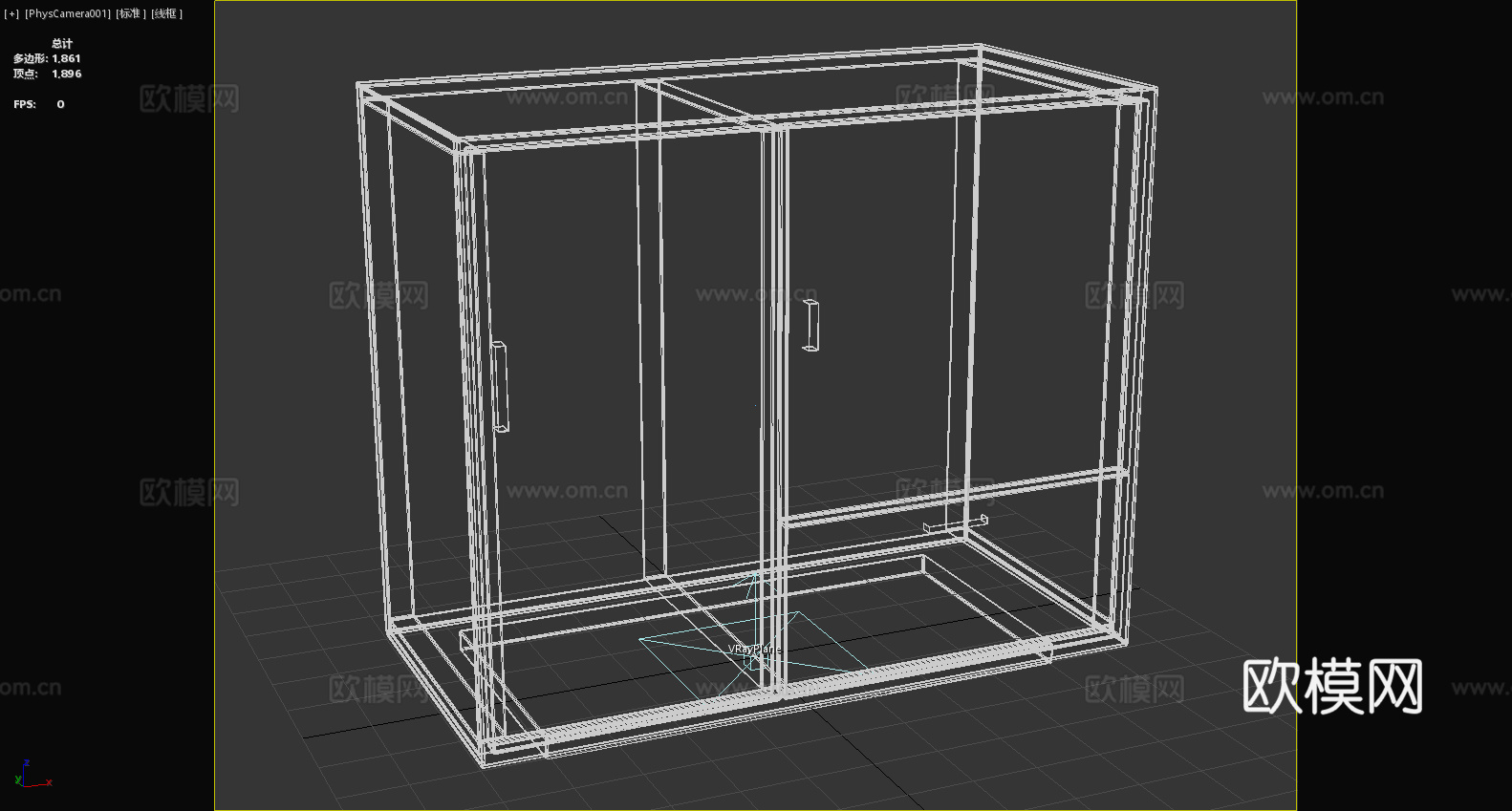 柜子 储物柜 置物柜 收纳柜 组合柜3d模型