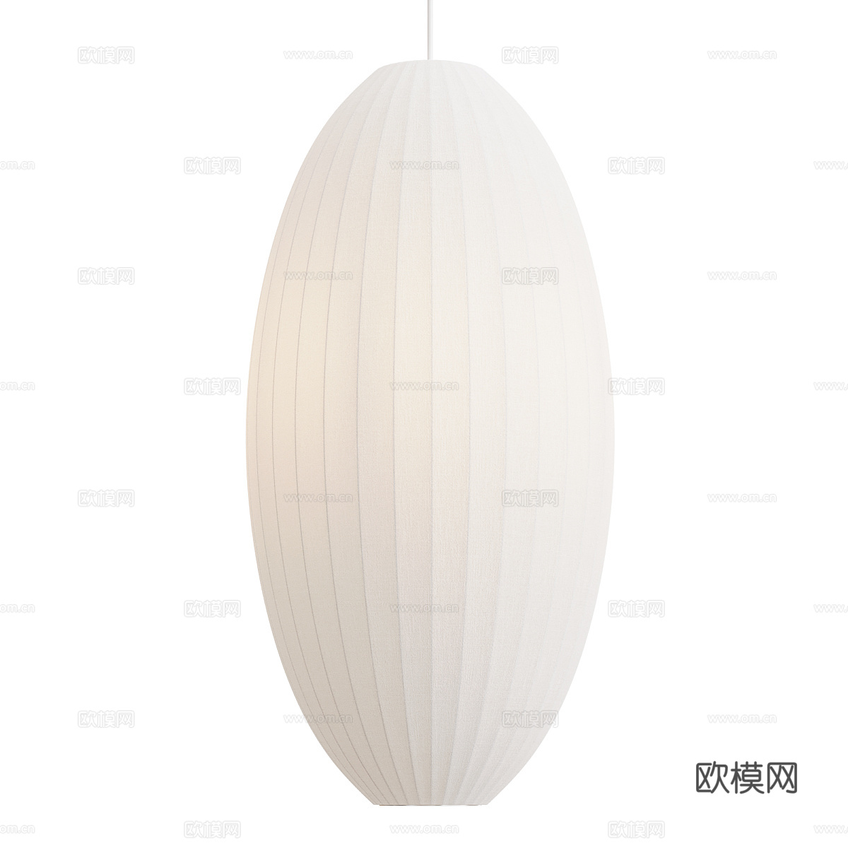 新中式侘寂灯笼吊灯3d模型