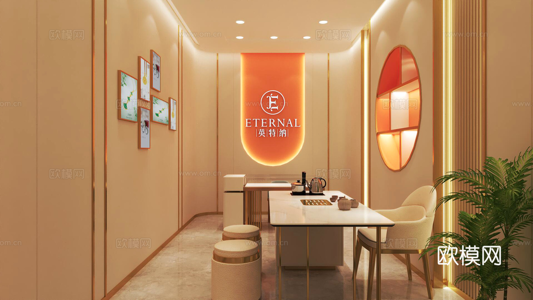 珠宝店3d模型