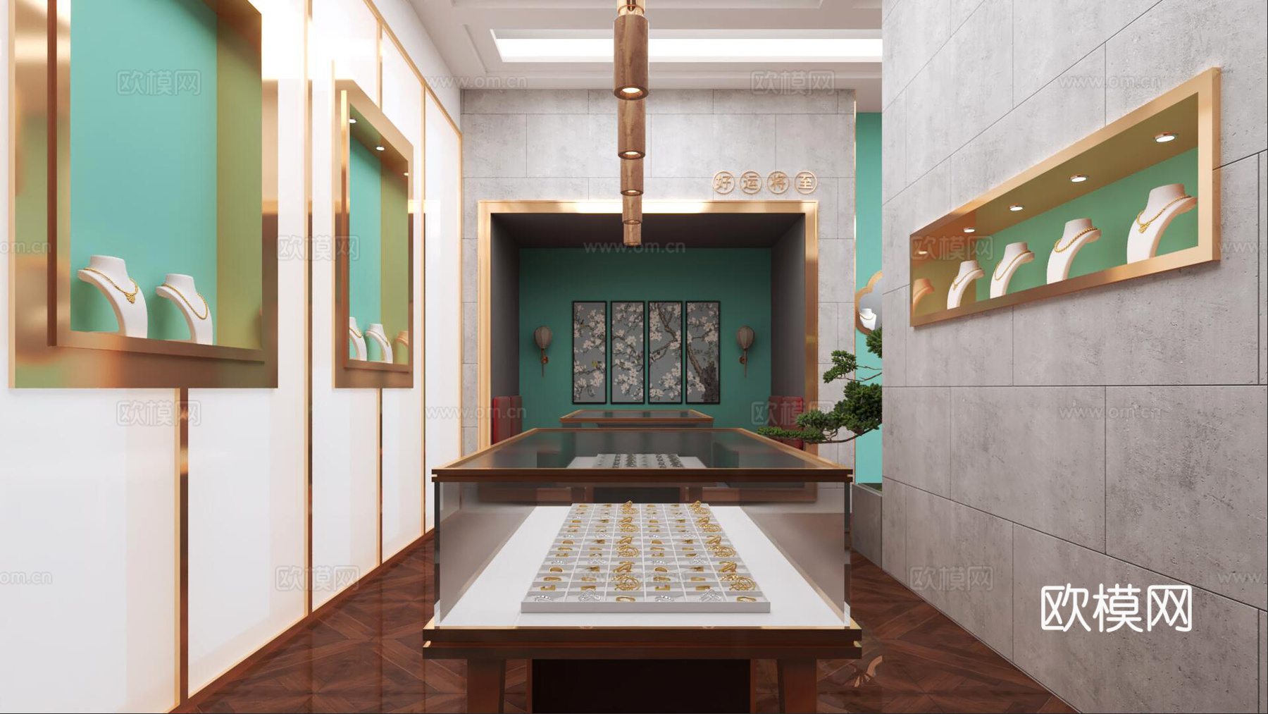 珠宝店3d模型