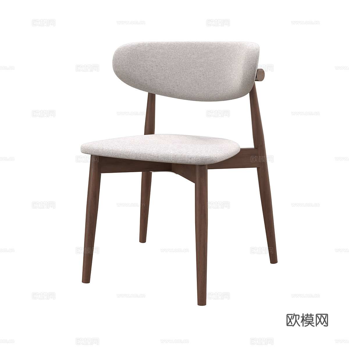 北欧简约椅子 椅子 简约椅子 休闲椅子 凳子3d模型