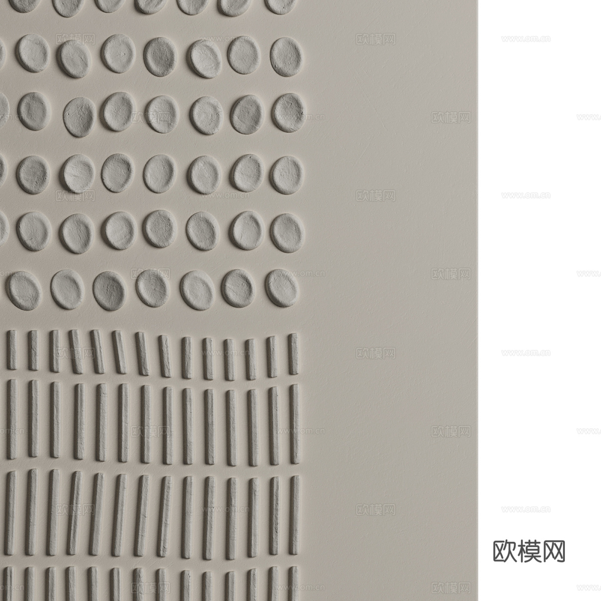 新中式禅意装饰挂画3d模型