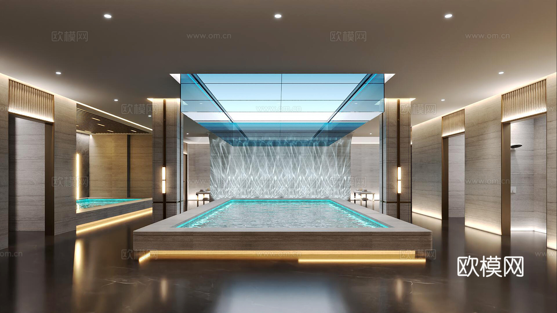 浴池3d模型