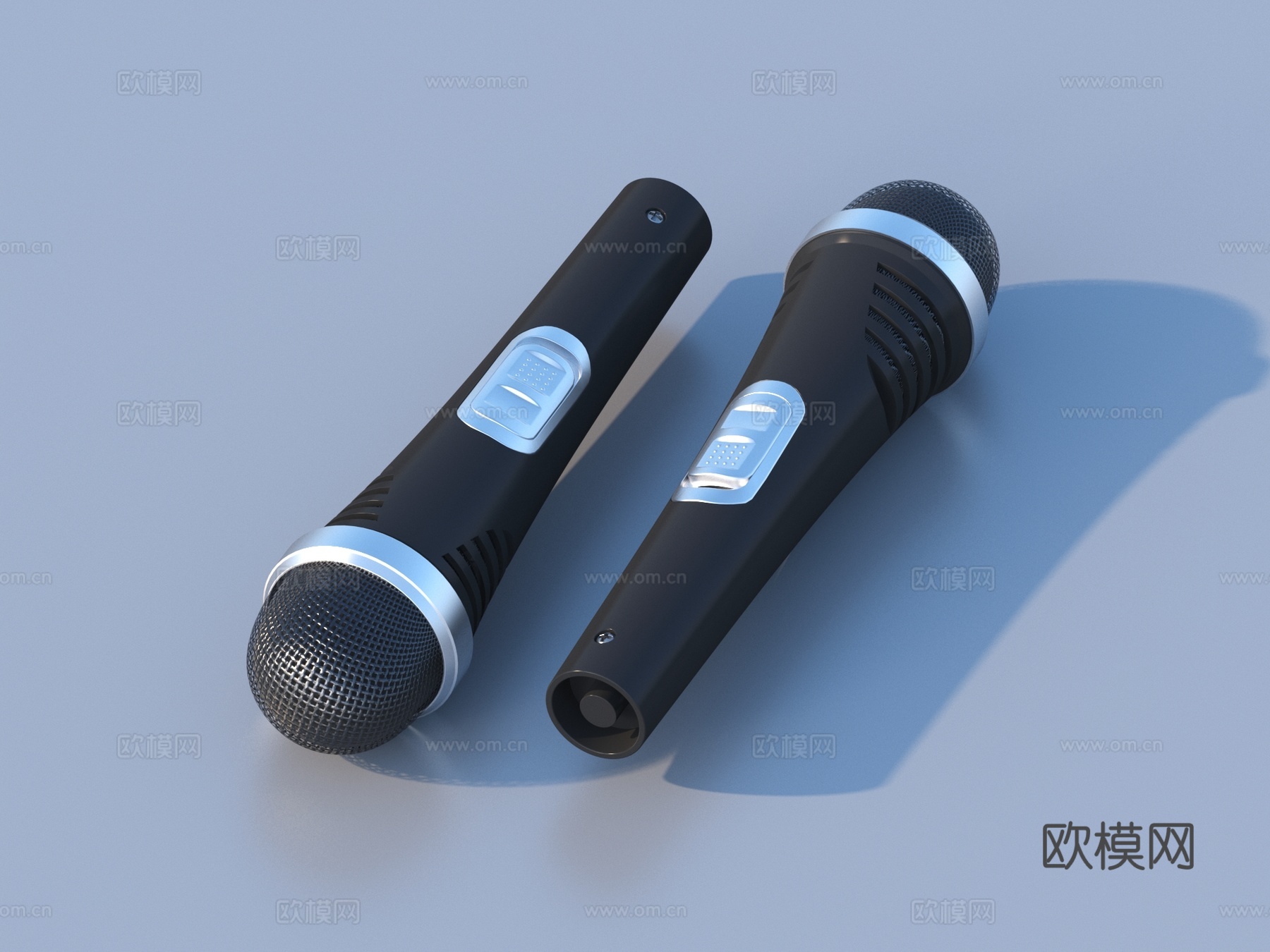 麦克风 话筒 扬声器 录音话筒3d模型