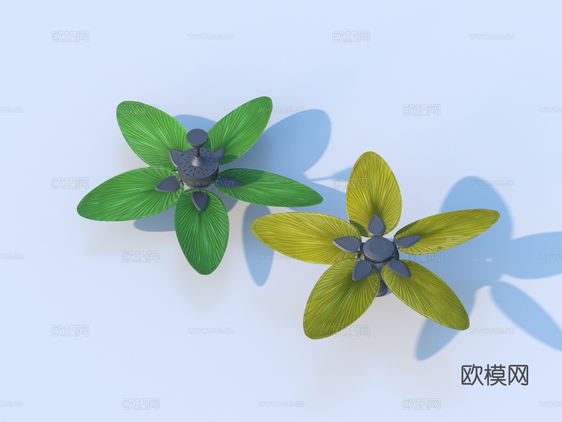 风扇 吊扇 电风扇su模型