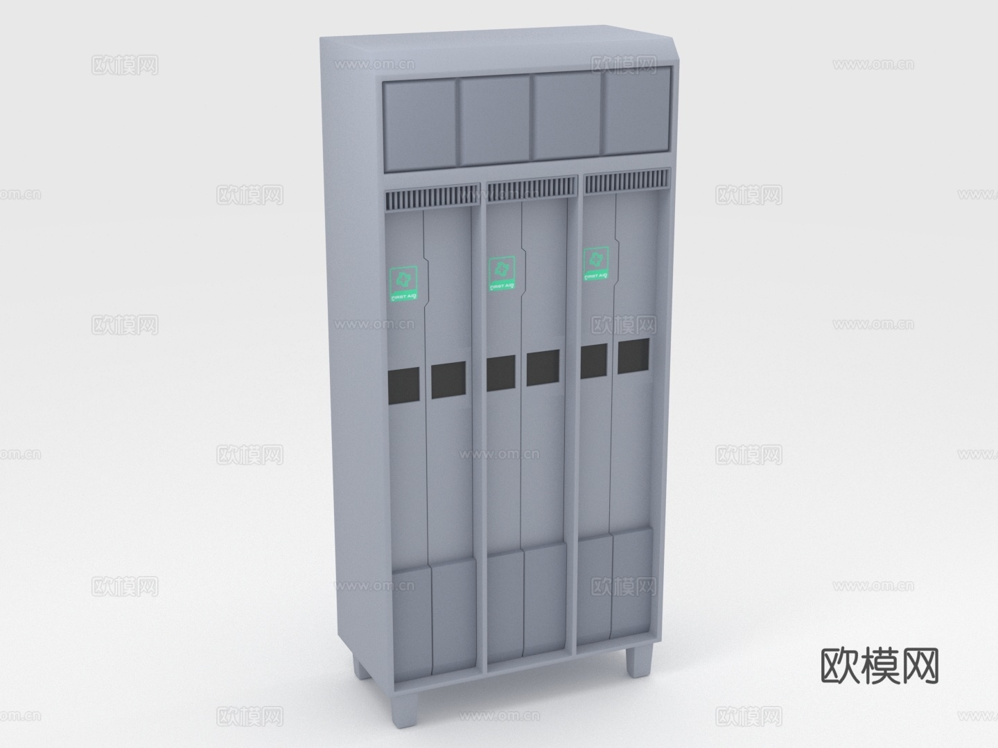 储物柜 存包柜 智能柜 自助柜 柜子3d模型