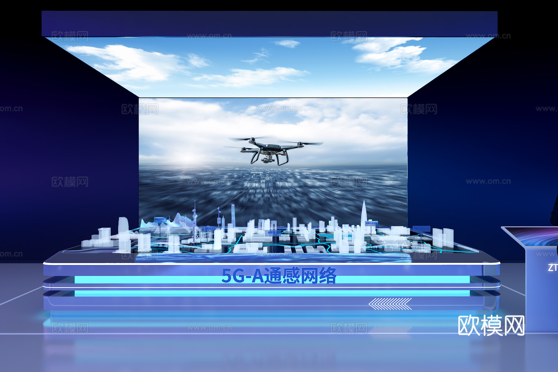 电子沙盘3d模型