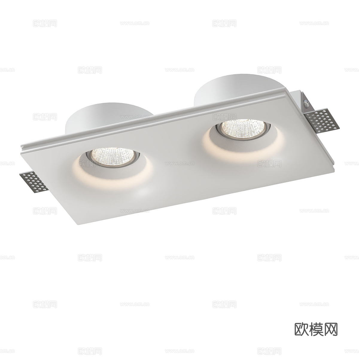 现代简约筒灯 射灯 展览筒灯 展览射灯3d模型