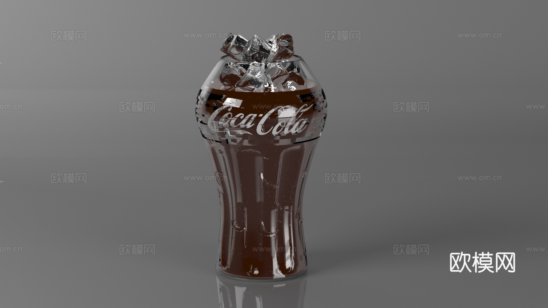 可乐杯3d模型