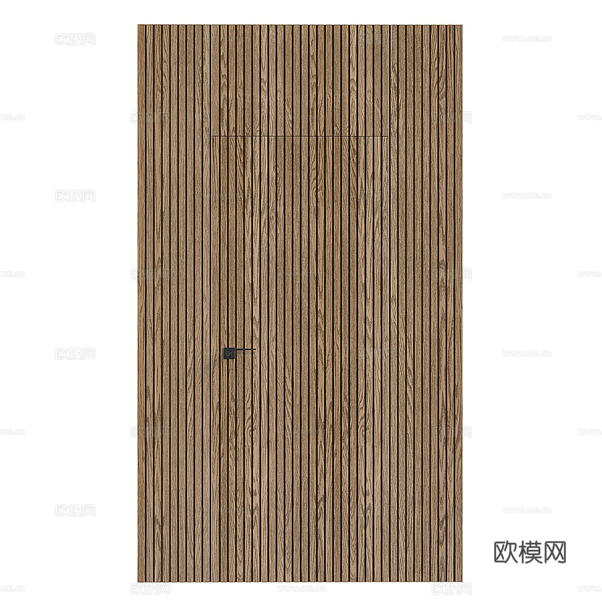 北欧简约单开门 房间门  入户门 卧室门免费3d模型