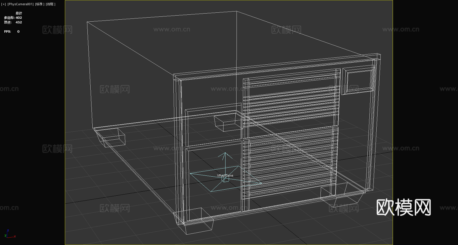 机柜 设备柜 工业柜 控制柜 柜子3d模型