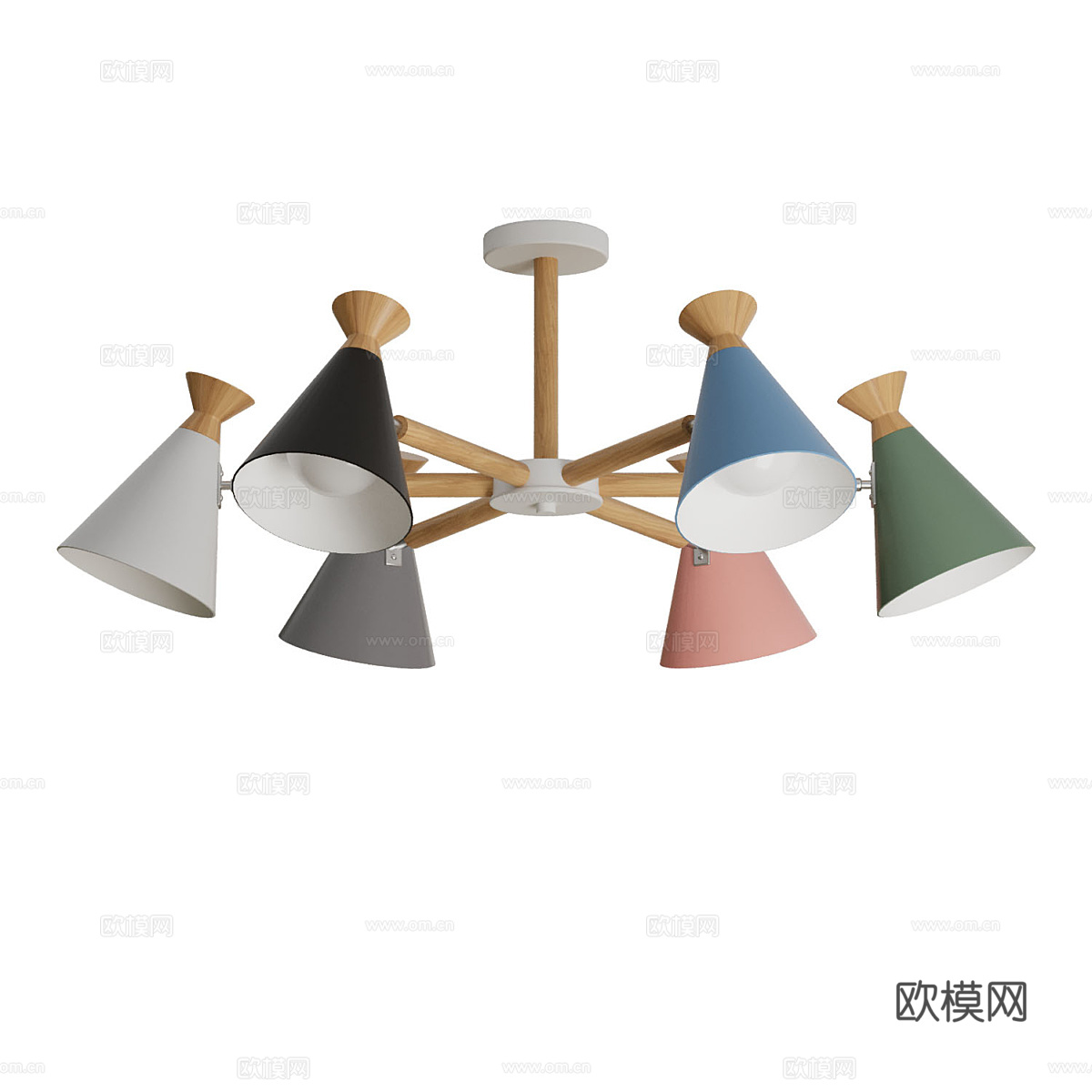 北欧简约吊灯 吊灯 简约吊灯 客厅吊灯 餐厅吊灯3d模型