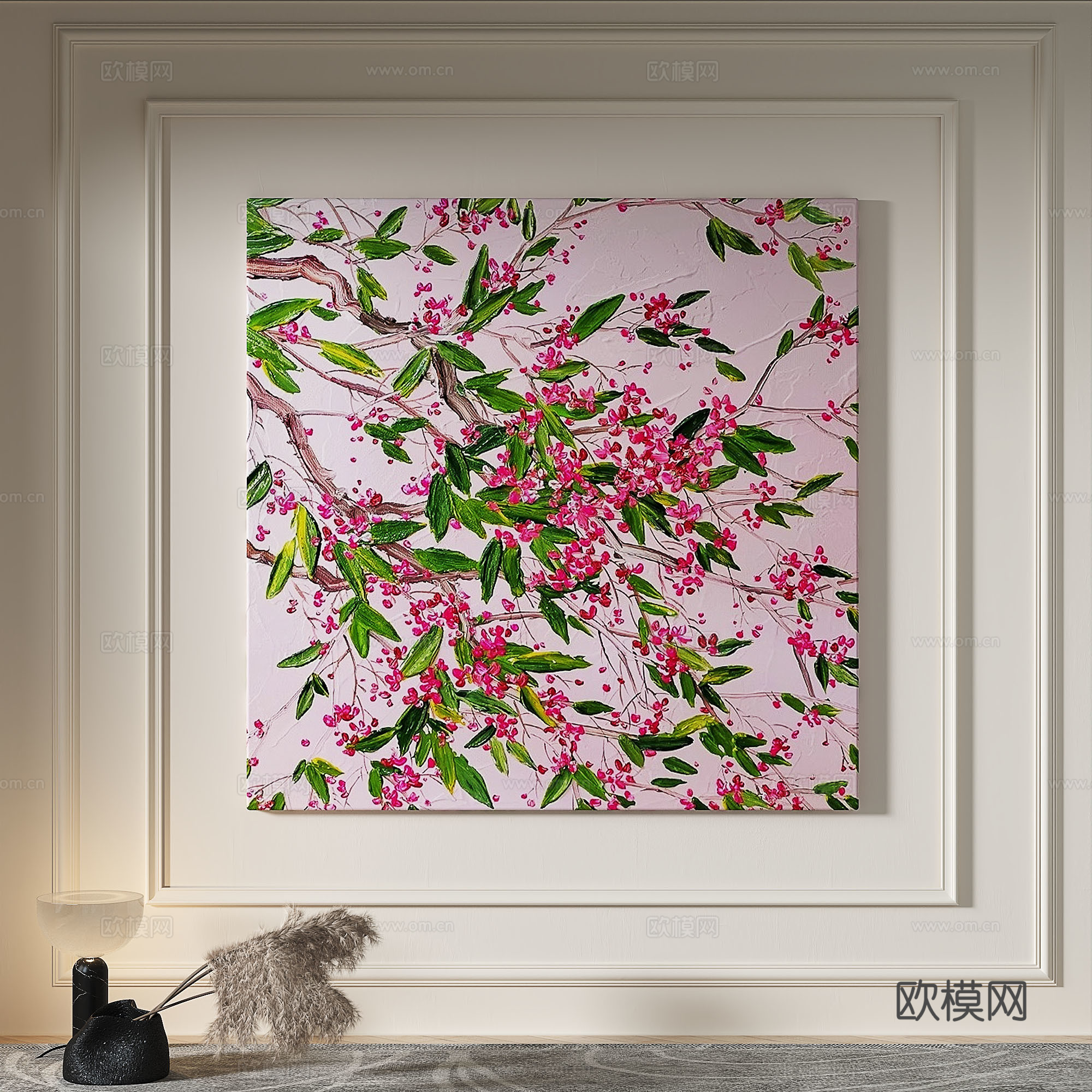 现代，奶油风，简约，肌理，抽象，轻奢，侘寂，立体，装饰画3d模型