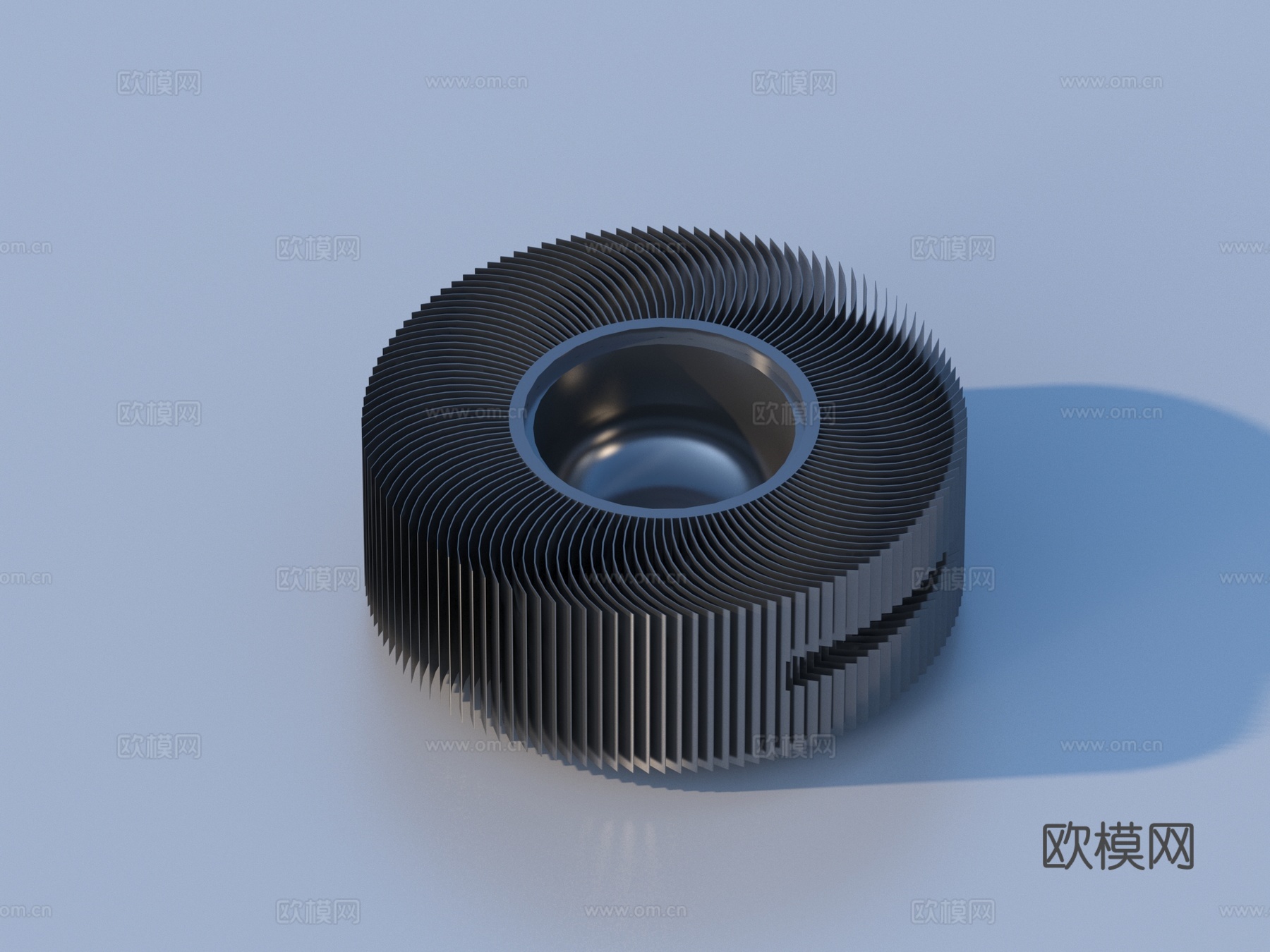 散热片 零件 五金件3d模型