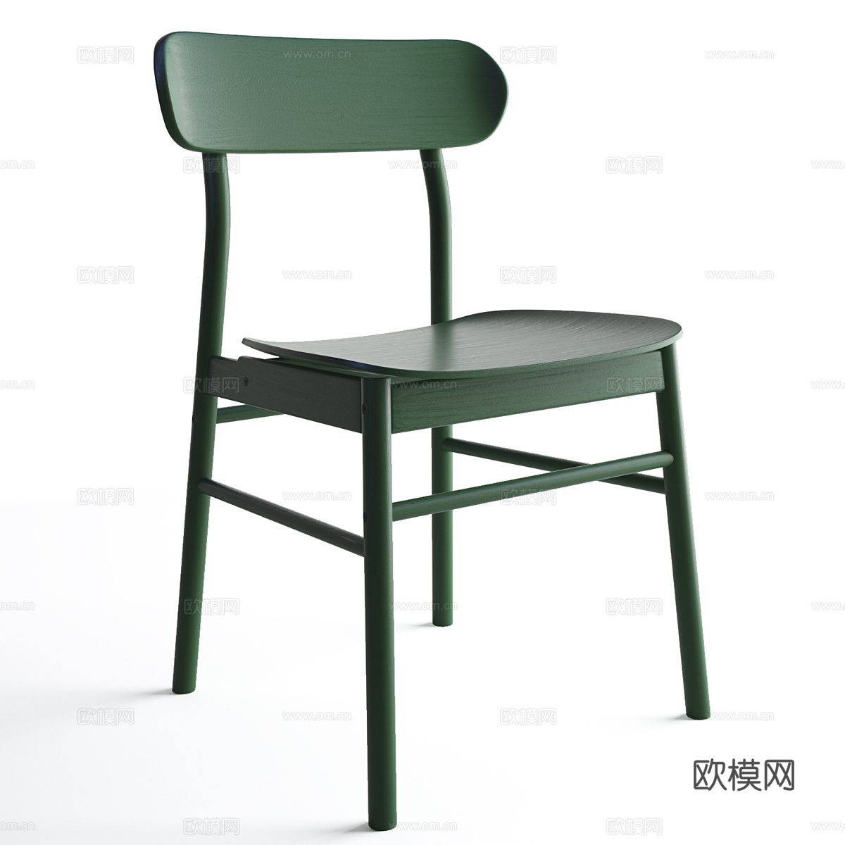 现代工业风户外休闲桌椅3d模型