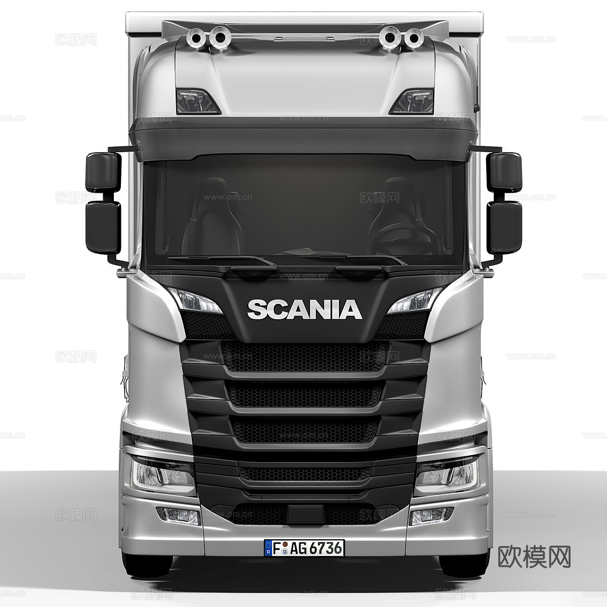 卡车 货车3d模型