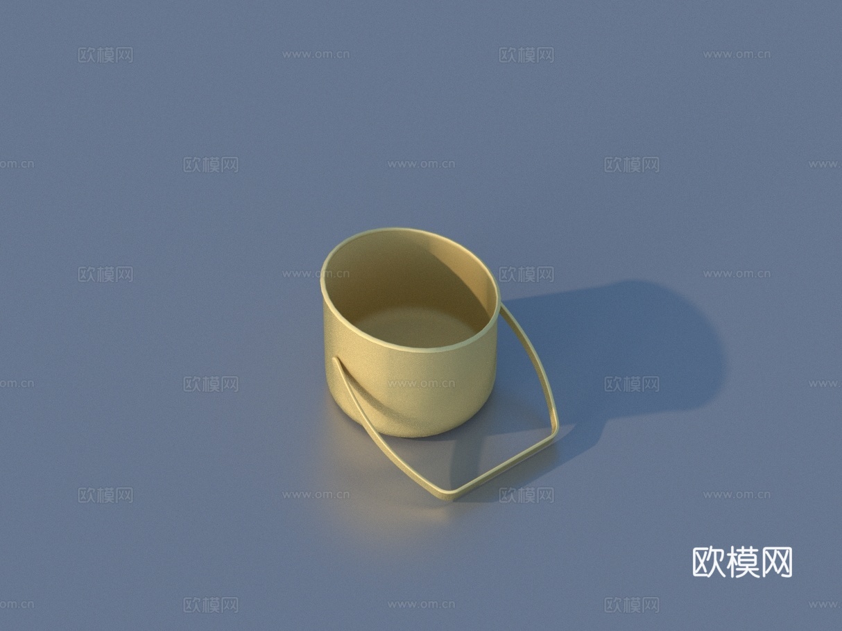 桶 水桶 收纳桶3d模型