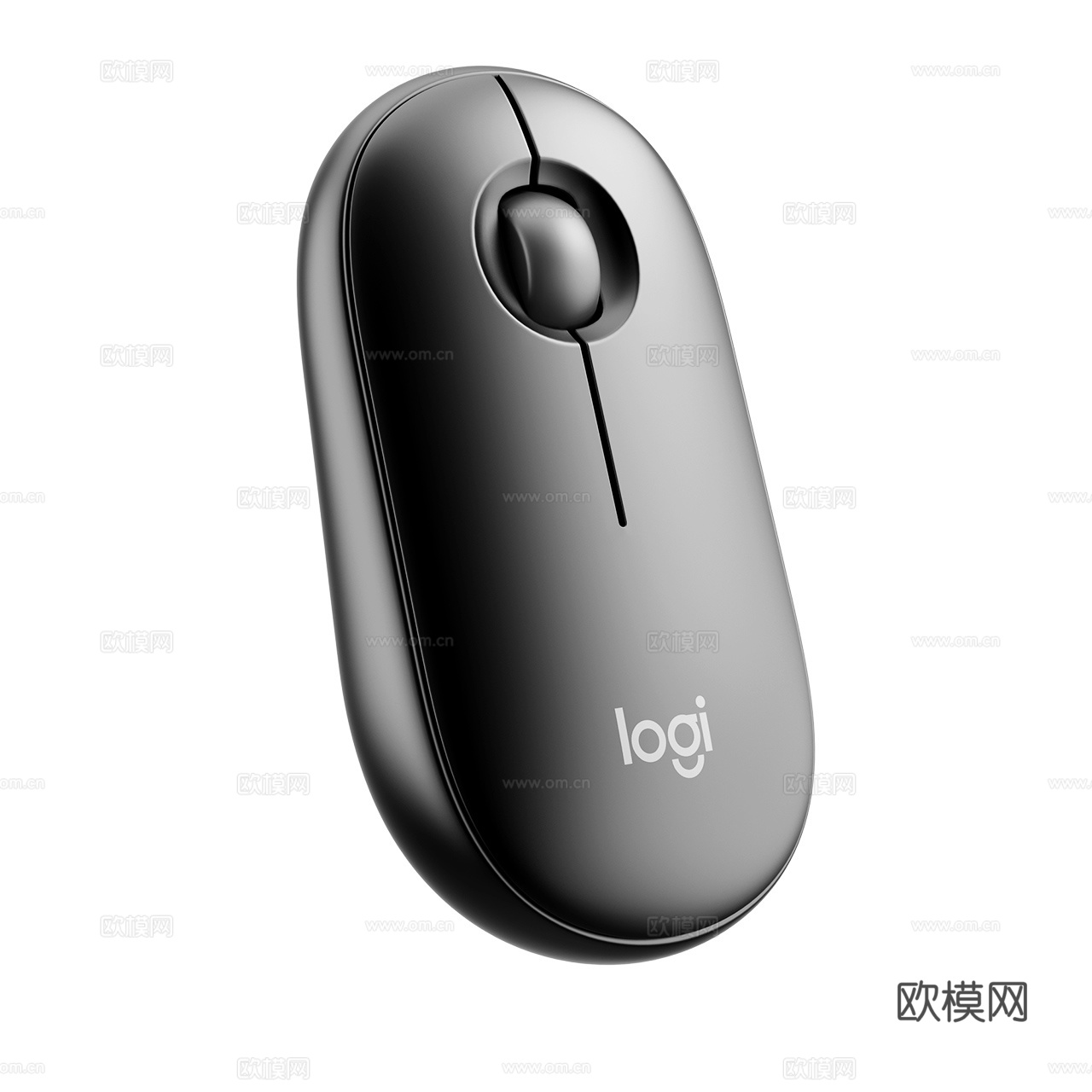 Logitech 罗技 Pebble Mouse 2 鼠标3d模型