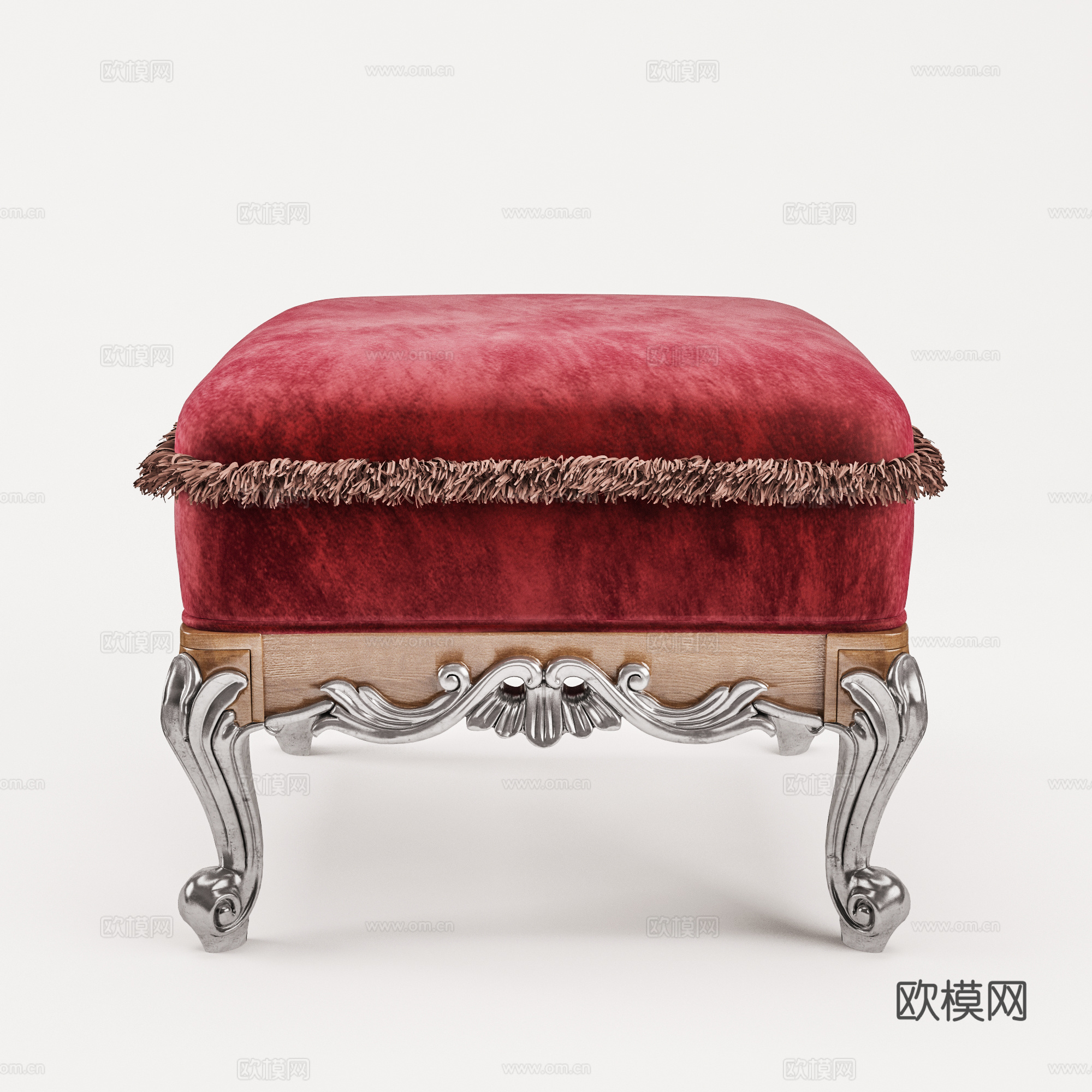 欧式坐墩小凳子 换鞋凳 凳子3d模型