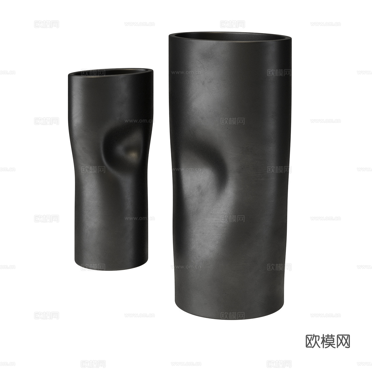 Origin 侘寂风花瓶 花瓶摆件 装饰品 艺术品 摆件3d模型
