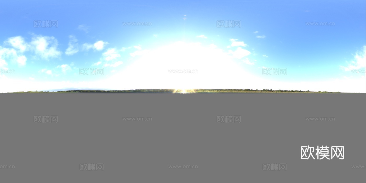 白天外景天空