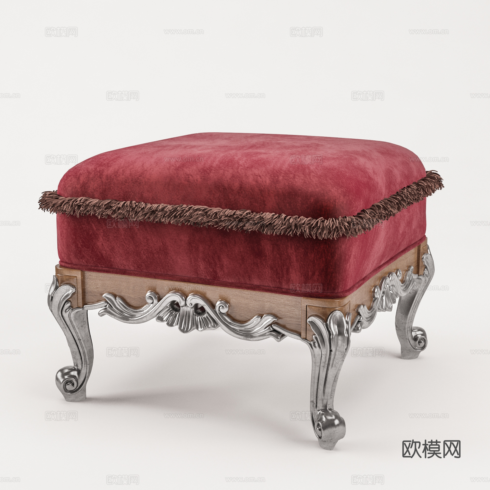欧式坐墩小凳子 换鞋凳 凳子3d模型