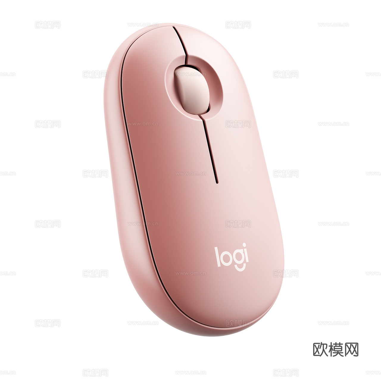 Logitech 罗技 Pebble Mouse 2 鼠标3d模型