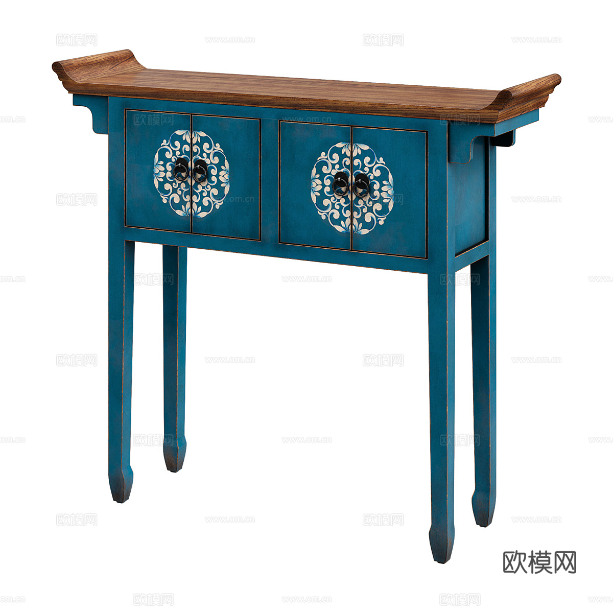端景台3d模型