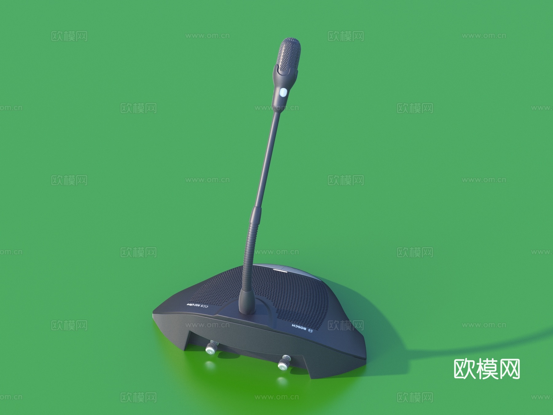 麦克风 话筒 扬声器 录音话筒3d模型