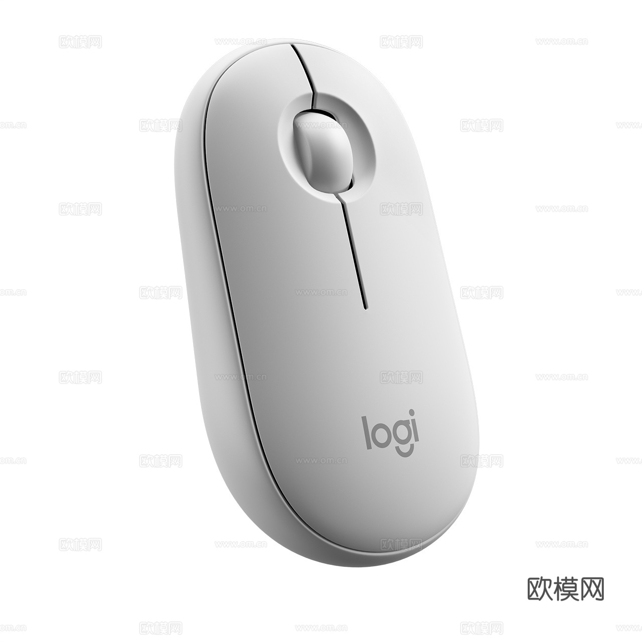 Logitech 罗技 Pebble Mouse 2 M353d模型