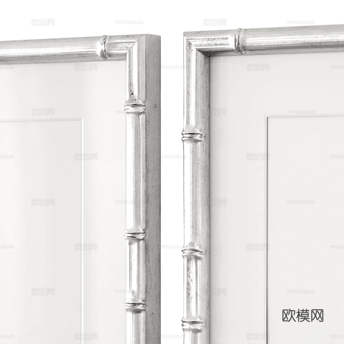 现代意式装饰挂画3d模型