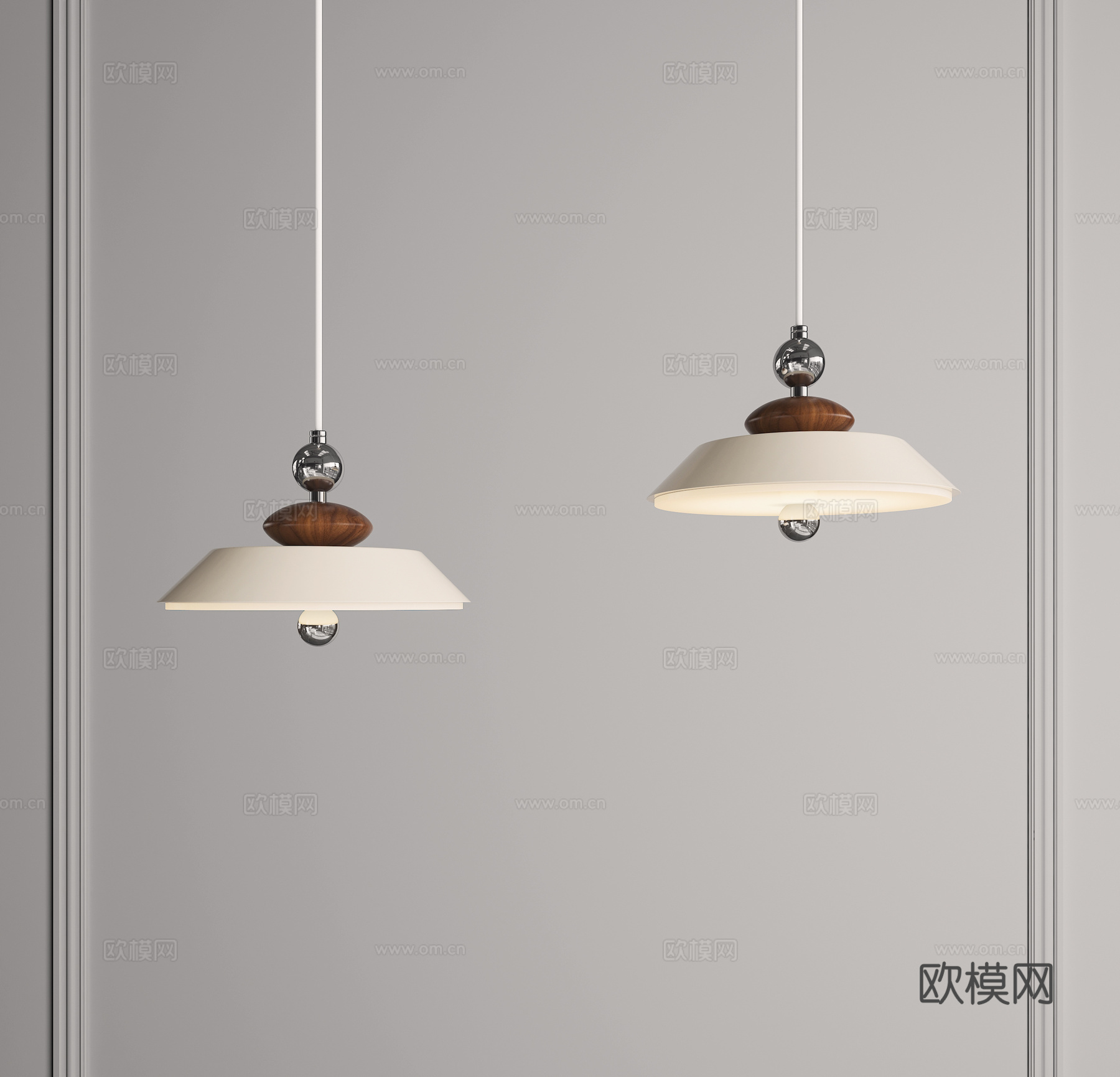 中古吊灯 奶油风吊灯 餐厅吊灯 吧台吊灯 北欧吊灯 小吊灯3d模型