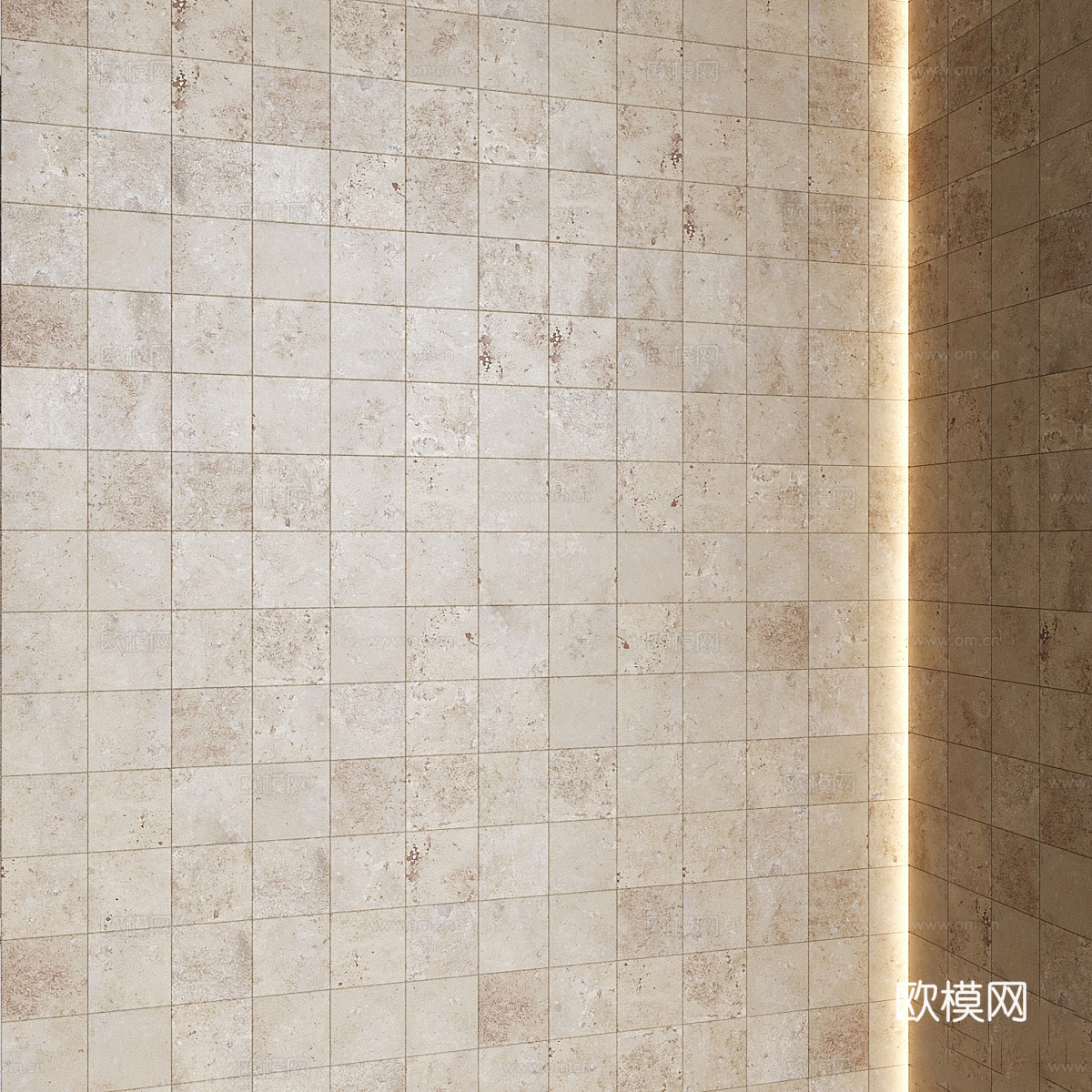 现代石材 大理石 岩板 洞石 奢石 PU石材3d模型