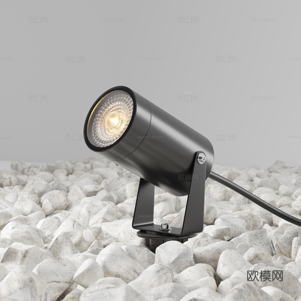 景观定向投光灯 户外景观灯 庭院投光灯3d模型