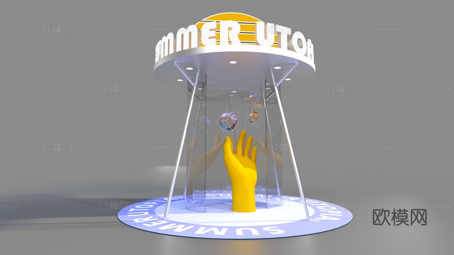 活动美陈3d模型