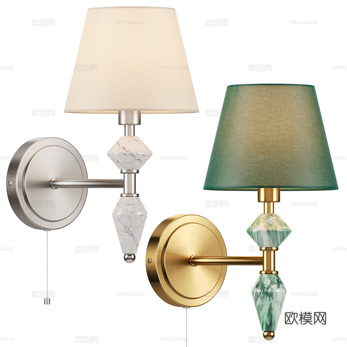 现代简约轻奢壁灯 壁灯 简约轻奢壁灯 装饰壁灯 灯3d模型