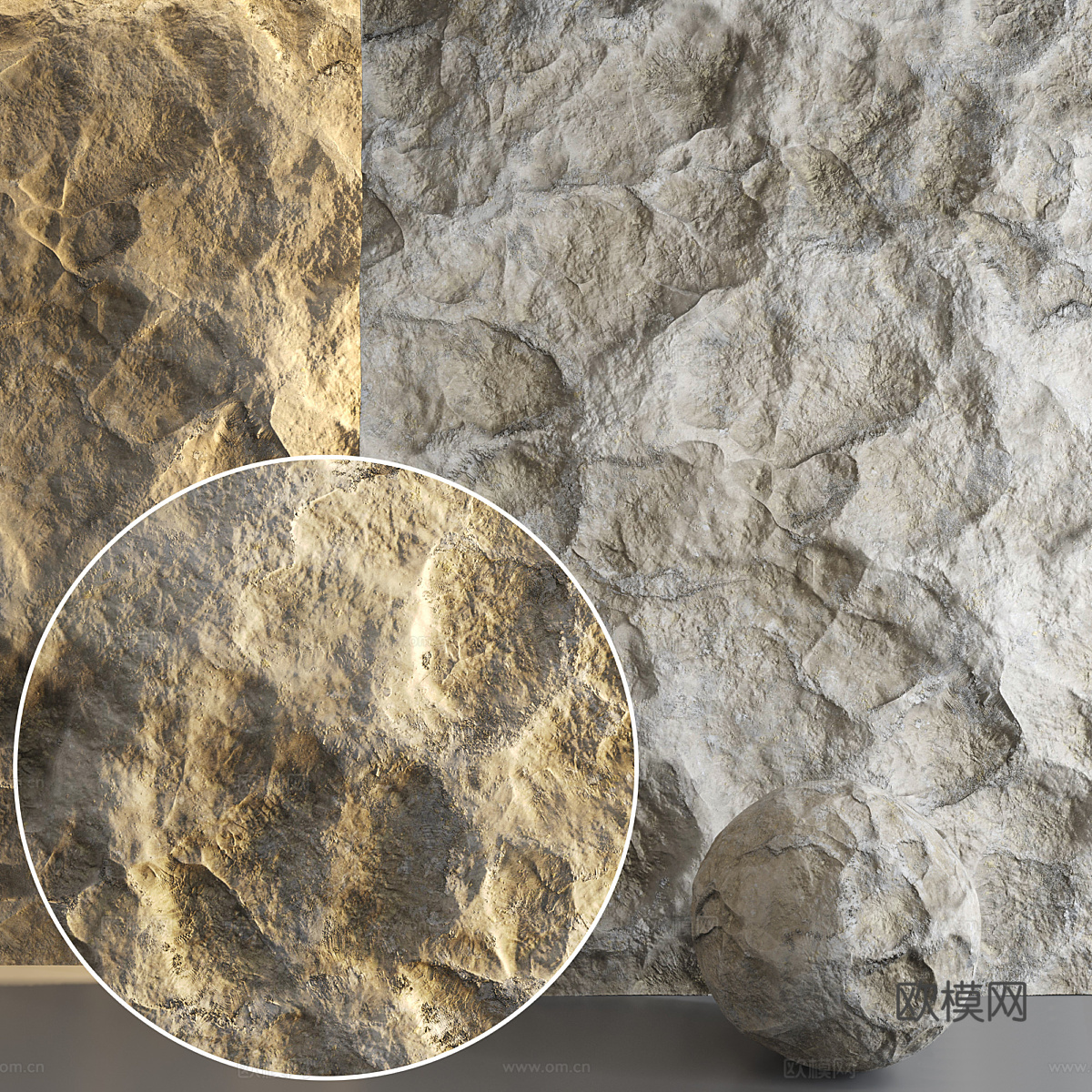 新中式侘寂艺术漆 肌理漆3d模型
