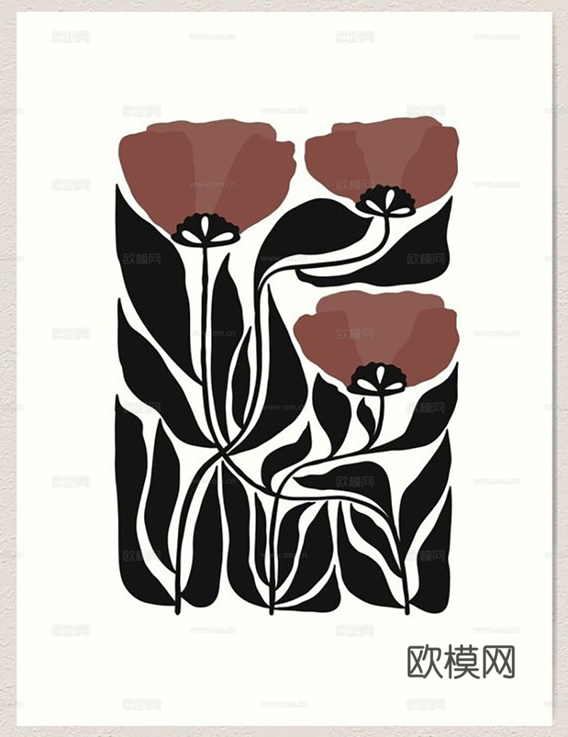 中古风挂画 简约挂画 艺术挂画 彩色挂画