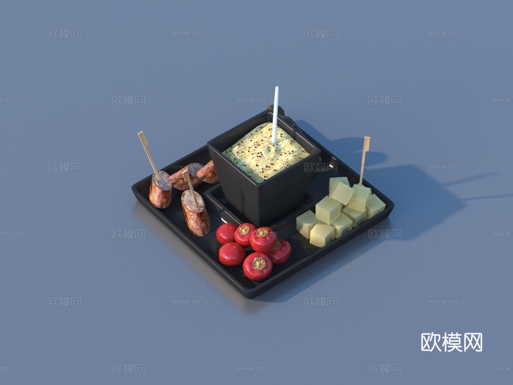食物 料理 美食 中餐 西餐3d模型